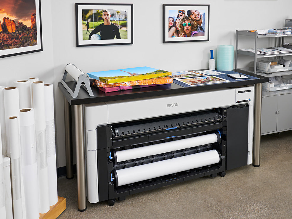 New Epson 6 Color Production Graphic Printers 2400dpi Single & Dual Ro ...