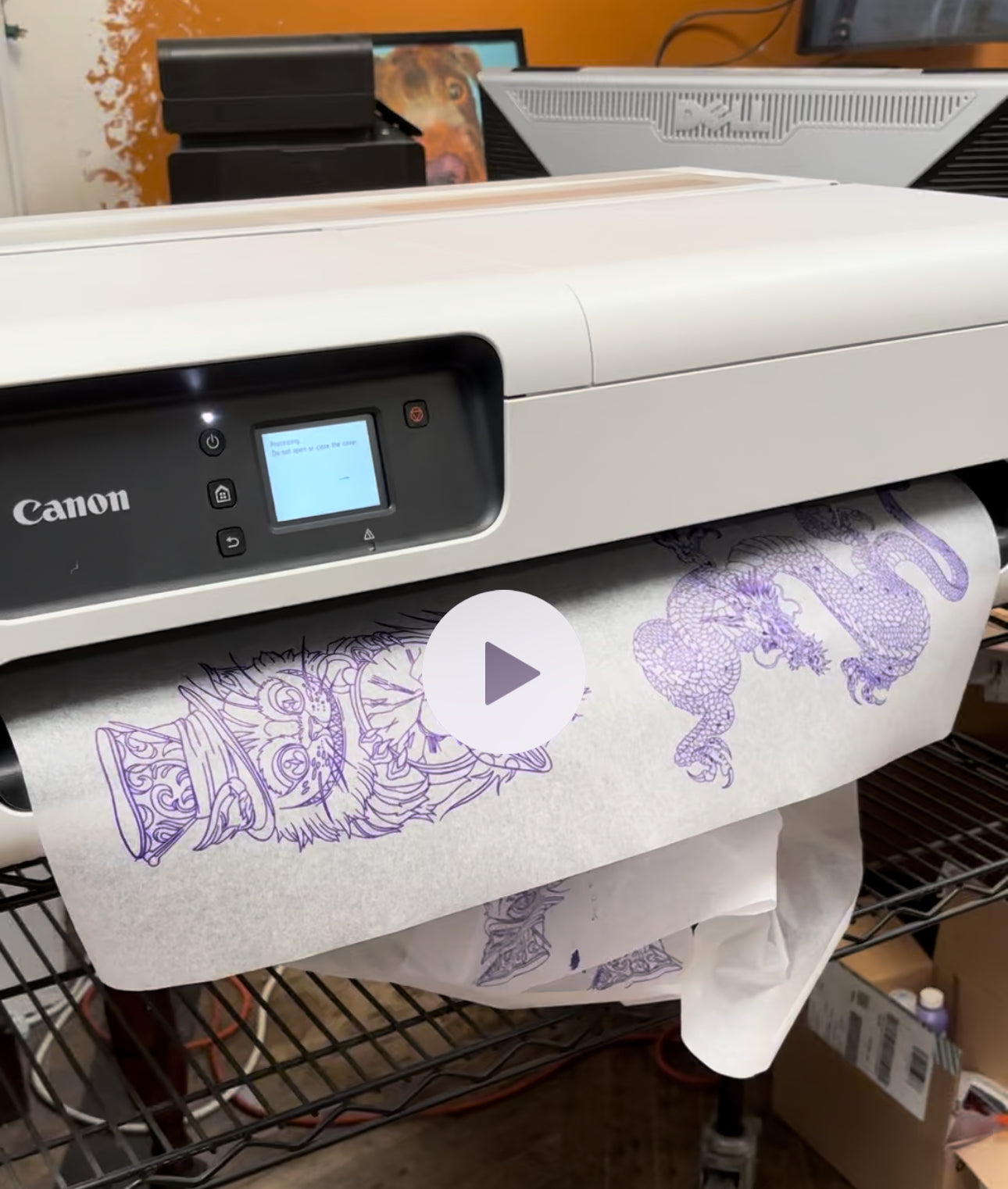 Canon 24" Inkjet Stencil Printer Bundle for Tattoo Artists