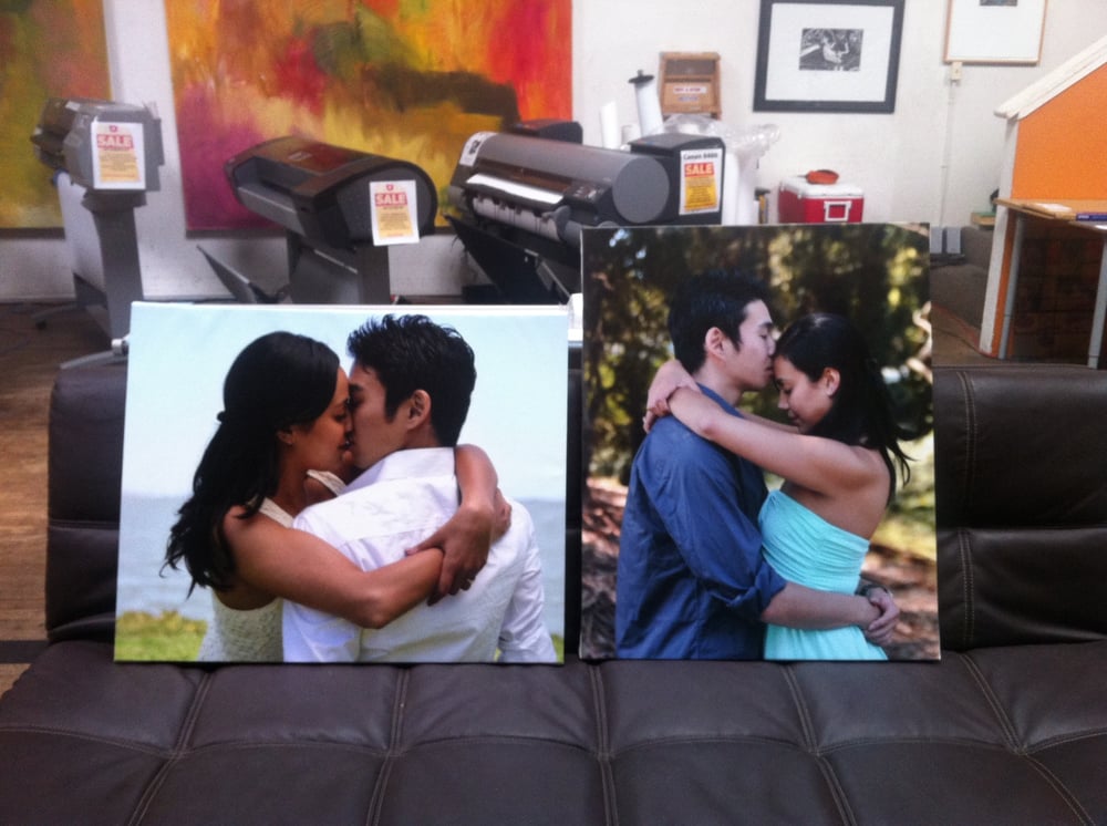 Two Photo frames of a couple